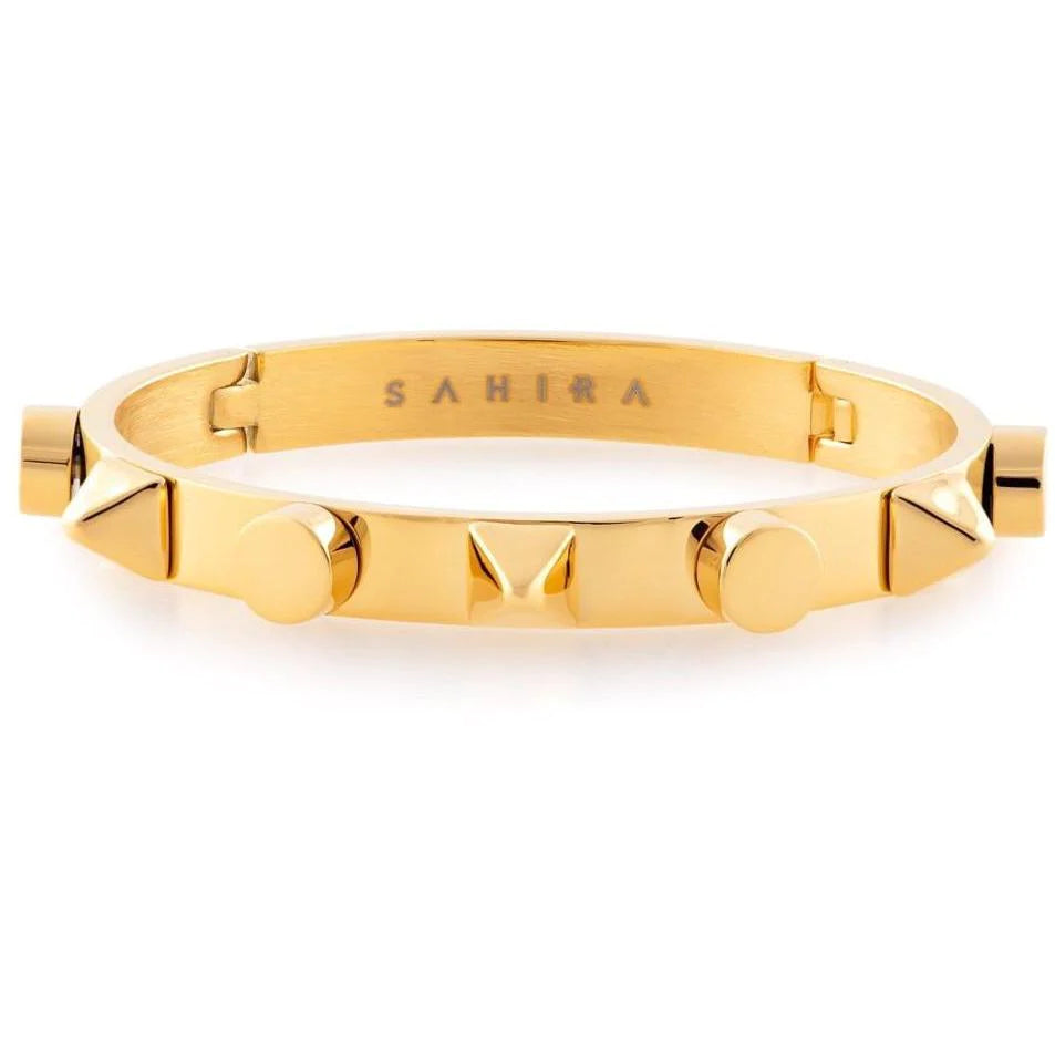 Sahira Pyramid Cuff Bracelet