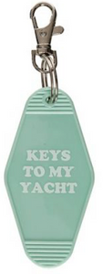 Keys to My Yacht Manifesting Keychain