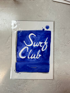 Surf Club Match Box