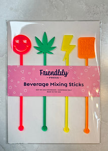 Rollin' With My Homies Drink Stirrers